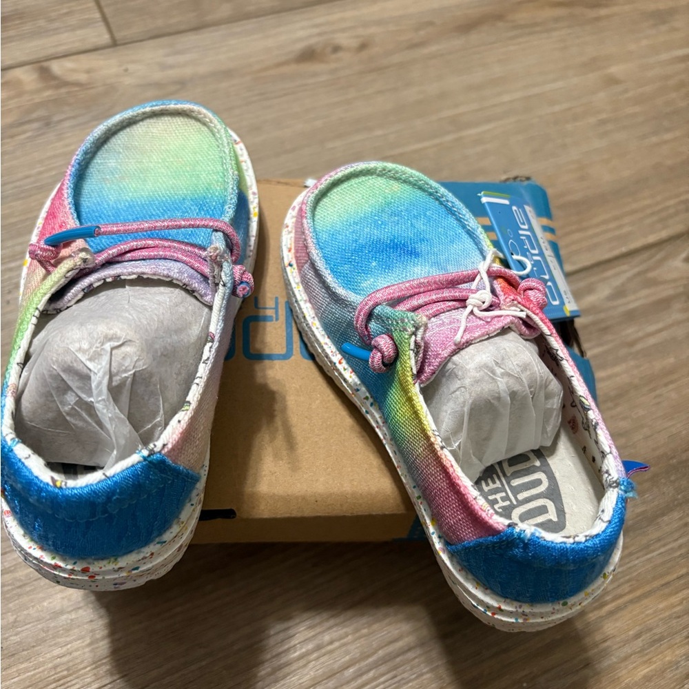 Hey Dude Kids' Rainbow Shoes